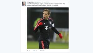 Experten sind sich sicher: Das lahmsche Gezwitscher ist ein mieses Post-Match-Interview, das über Nacht zu einem Twitter-Account mutierte.