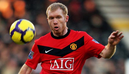 Platz 6: Paul Scholes (seit 1991 bei Manchester United)