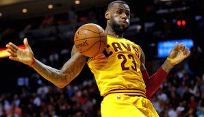 Platz 1: LEBRON JAMES - 7.631 Punkte in 266 Spielen - Cleveland Cavaliers, Miami Heat, Los Angeles Lakers (Stand: 4. Juni 2022)