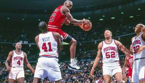 Platz 2: MICHAEL JORDAN - 5.987 Punkte in 179 Spielen - Chicago Bulls