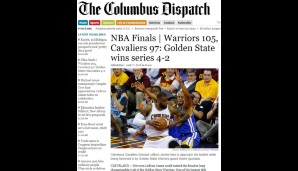 Beim Gegner gibt es ähnlich unterschiedliche Reaktionen. Ganz nüchtern bleibt "The Columbus Dispatch", schreibt unter seiner Schlagzeile dann aber: "Nicht einmal LeBron James konnte die jahrzehntelange Wartezeit auf den Titel beenden."