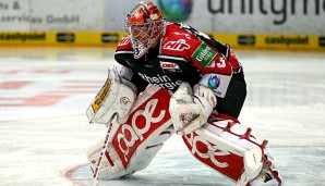 Goalie Danny aus den Birken hat mit seinen Haien bereits 40 Punkte gesammelt