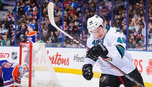 Tomas Hertl steht seit Juni 2013 bei den San Jose Sharks unter Vertrag