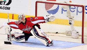 Philipp Grubauer steht aktuell für die Hershey Bears zwischen den Pfosten