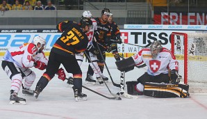 Patrick Reimer erzielte bei seiner Rückkehr in das DEB-Team einen Doppelpack