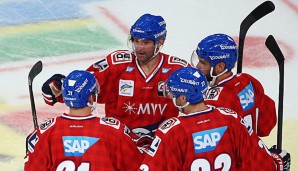 Die Adler Mannheim sind in der DEL Tabellenführer