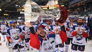 Die Adler Mannheim holten letzte Saison den Titel