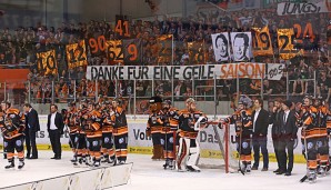 Die Grizzlys Wolfsburg unterlagen in den DEL Finals dem EHC Red Bull aus München