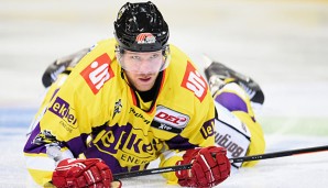 Marcel Müller spielte 14/15 schon für die Pinguine