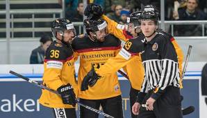 Das deutsche Team beim Deutschland Cup in Augsburg