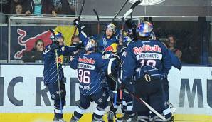 DEL-Halbfinale: Red Bull München und Eisbären Berlin gehen in Führung.