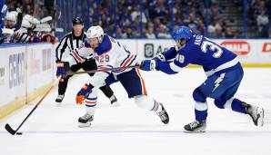 Leon Draisaitl traf gegen die Tampa Bay Lightning.