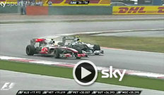 china-gp, regen, lewis hamilton, nico rosberg