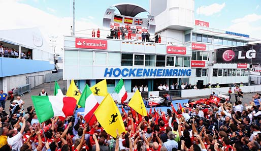 In diesem Jahr gewann Fernando Alonso den Großen Preis von Deutschland in Hockenheim