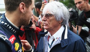 Bernie Ecclestone (r.) kann zufrieden mit dem Londoner Urteil sein