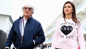 Bernie Ecclestone ist zum dritten Mal verheiratet. Die Glückliche: Fabiana Flosi