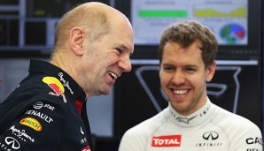 Adrian Newey hat großen Anteil an Vettels WM-Titeln