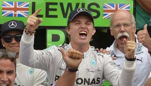 Nico Rosberg war in Hockenheim auch vom Teamkollegen nicht zu stoppen