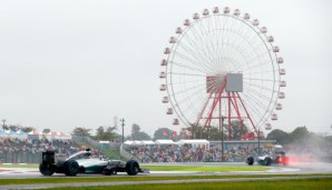 Der starke Regen in Suzuka führte zu zwei Safety-Car-Phasen