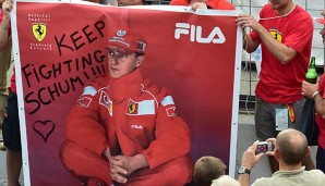 Die "Schumi"-Fans können über seine Homepage wieder Anteil nehmen