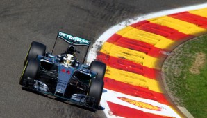 Lewis Hamilton stellte in der Saison 2015 den neuen Streckenrekord in Spa auf