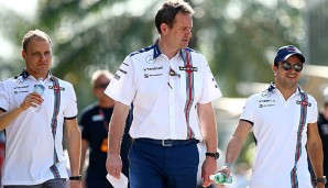 Valterri Bottas (li.) und Felippe Massa (re.) bleiben ein Jahr länger bei Williams