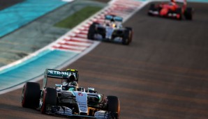 Nico Rosberg gewann in Abu Dhabi sein sechstes Rennen in der Saison 2015