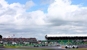 Die englische Sonne zeigte sich, doch das Safety Car blieb draußen