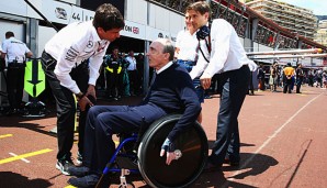 Frank Williams liegt in England im Krankenhaus