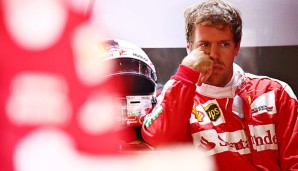 Sebastian Vettel wartet seit 22 Rennen auf einen Sieg