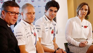 Valtteri Bottas und Lance Stroll fahren 2017 für Williams