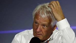 Charlie Whiting bei einer PK der FIA