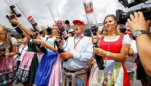 Dass 2018 die Grid Girls abgeschafft wurden, gefiel Lauda übrigens nicht. "Wie dumm kann man sein? Haben die einen Vogel?", echauffierte sich der Österreicher: "Das ist eine Entscheidung gegen die Frauen!"