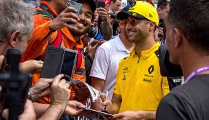 Der Grund: Nach einem Topstart mit Platz fünf rief ihn Renault in der Safety-Car-Phase an die Box. Ein Fehler, denn anschließend hing Ricciardo im Verkehr fest. Bei freier Fahrt nahm er Grosjean dann eine Sekunde pro Runde ab.