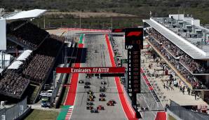 In Austin findet der GP der USA statt.