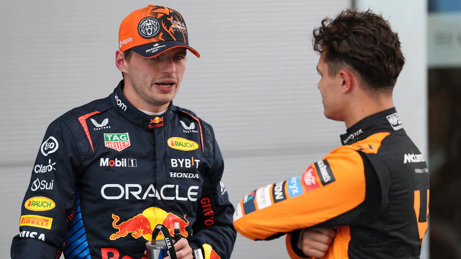 Max Verstappen, Lando Norris