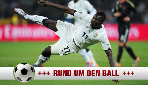 Sulley Muntari überraschte mit Ghana bei der WM 2010 - Sie kamen bis ins Viertelfinale