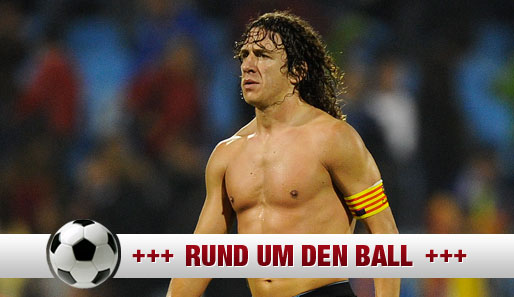 Der 32-jährige Puyol spielt seit 1995 für seine Katalanen beim FC Barcelona