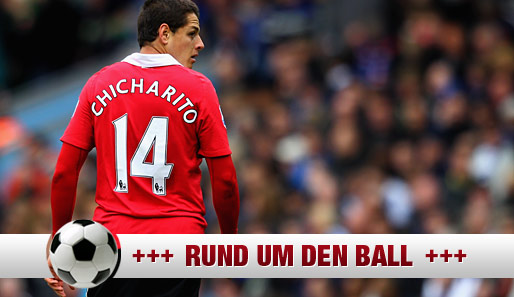 Abgang? Manchester Uniteds Stürmer Javier Hernandez soll ein Angebot von Real Madrid haben