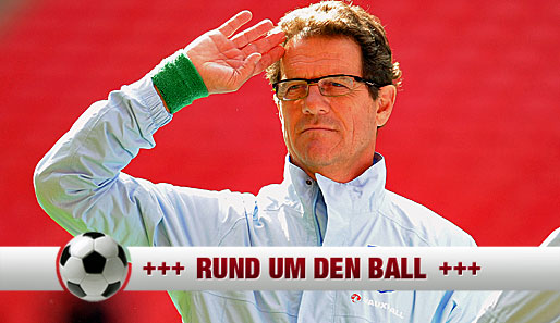 Englands Nationalcoach Fabio Capello steht angeblich auf der Wunschliste von Anschi Machatschkala