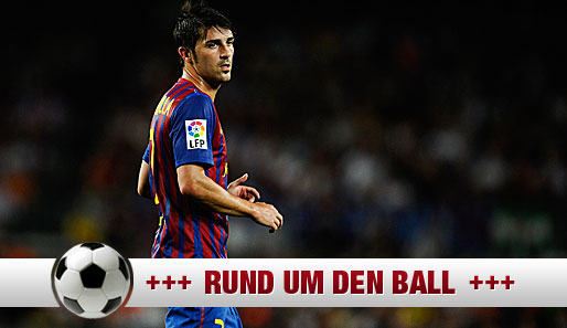 David Villa vom FC Barcelona steht offenbar auf dem Wunschzettel von Paris Saint-Germain