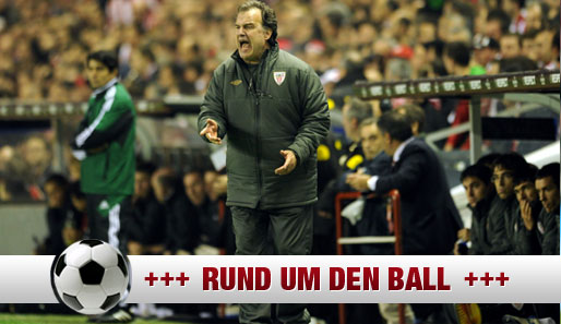 Wenn nötig kann Bilbaos Trainer Marcelo Bielsa durchaus mal ein wenig lauter werden