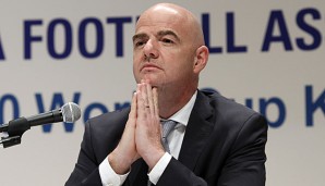 Gianni Infantino soll nicht in Verbindung mit den aufgekommenen Spekulationen stehen