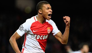 Kylian Mbappe spielte bereits in der Jugendmannschaft der AS Monaco