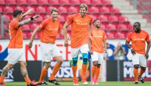 Nowitzki traf bei seinem Benefiz-Fußballspiel doppelt