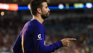 Platz 42: Pique (FC Barcelona) - 87