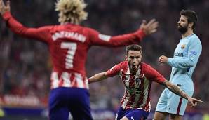 Saul Niguez spielt für Atletico Madrid