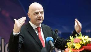 Infantino spricht sich für eine Reform des Transfermarkts aus.