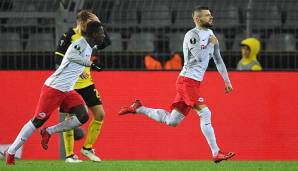 Europa-League-Achtelfinale 2017/18 gegen Red Bull Salzburg - 1:2 und 0:0. Nach der Heimniederlage gegen Salzburg enttäuschte der BVB auch in Österreich auf voller Linie.