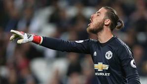 David De Gea wird gegen Chelsea von Anfang an zwischen den Pfosten stehen.